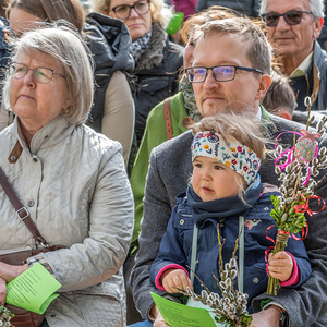 Palmsonntag 2024 auf dem Kirchberg in Deutschfeistritz